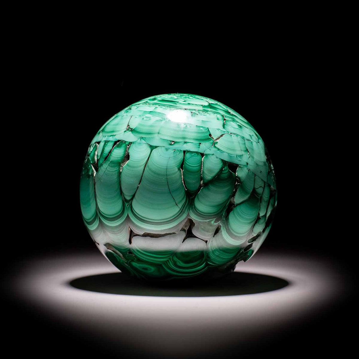 Malachite Sphere good