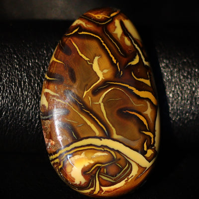 Australian Boulder Opal Matrix Solid Stone